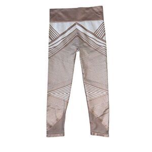 Good American The Dynamic Seamless Pink Stripe Leggings‎ Size 4/5 (1X/2X)